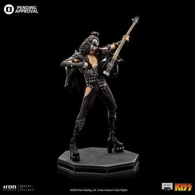 KISS GENE SIMMONS THE DEMON ART SCALE 1/10 STATUA FIGURE IRON STUDIOS