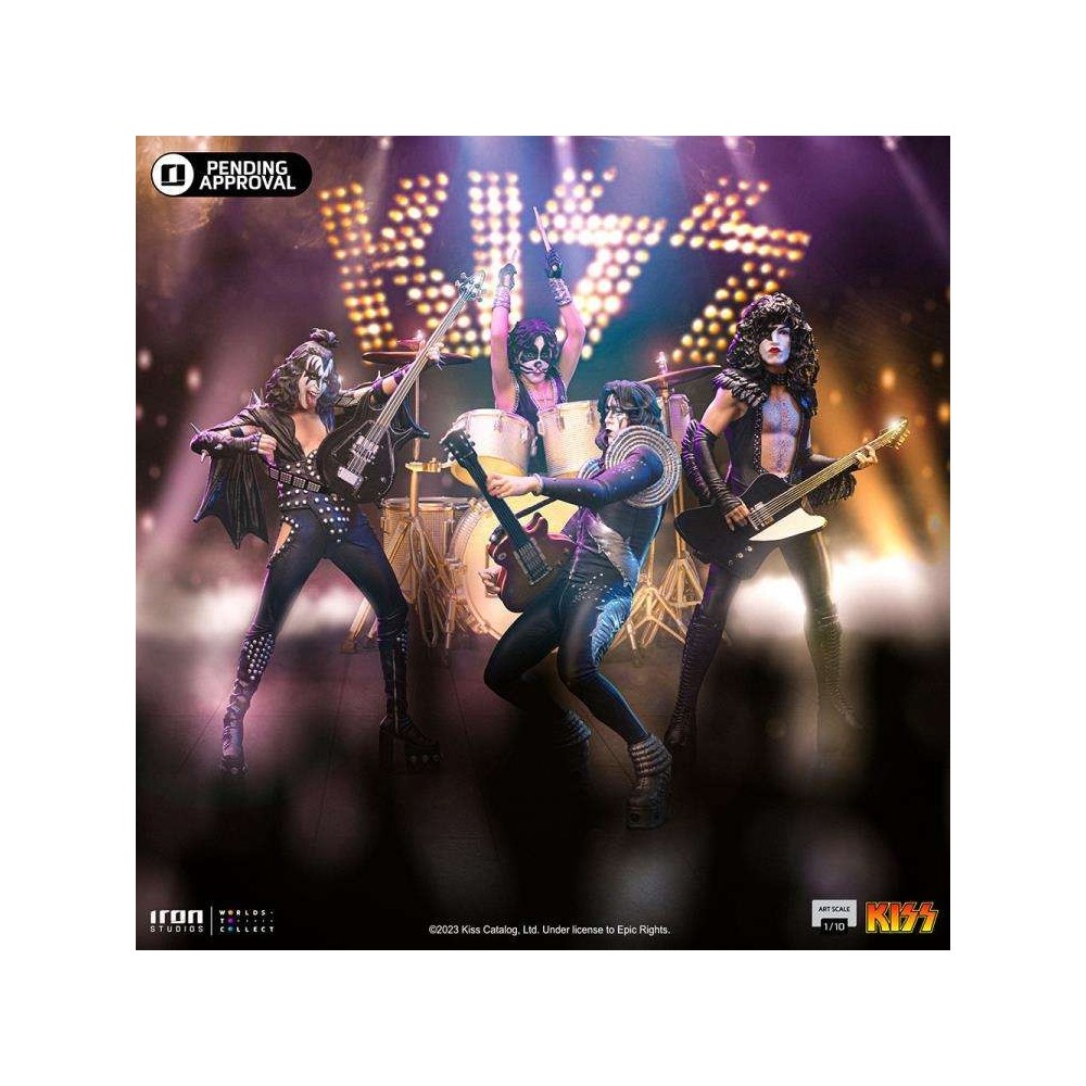 IRON STUDIOS KISS GENE SIMMONS THE DEMON ART SCALE 1/10 STATUE FIGURE