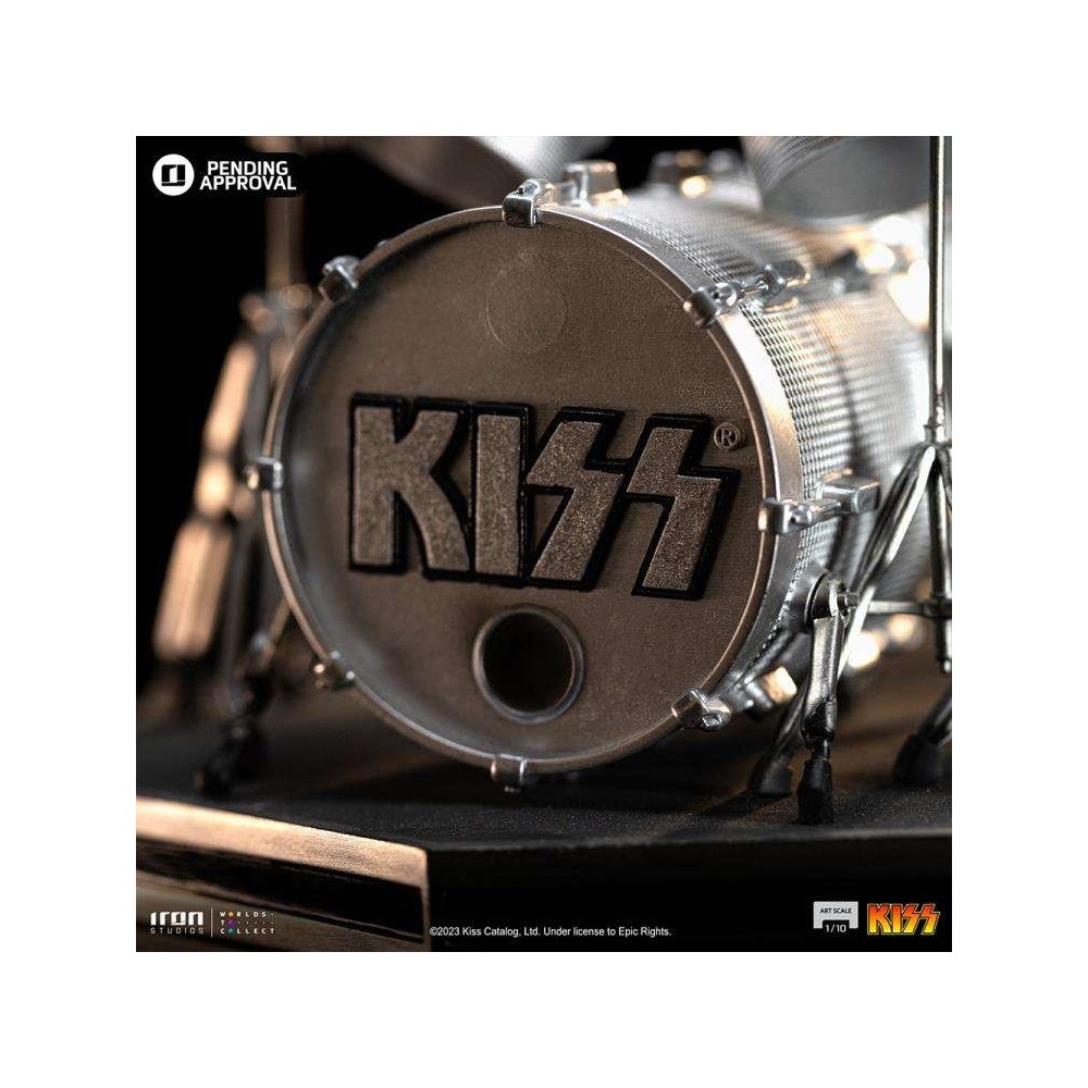 KISS PETER CRISS THE CATMAN ART SCALE 1/10 STATUA FIGURE IRON STUDIOS