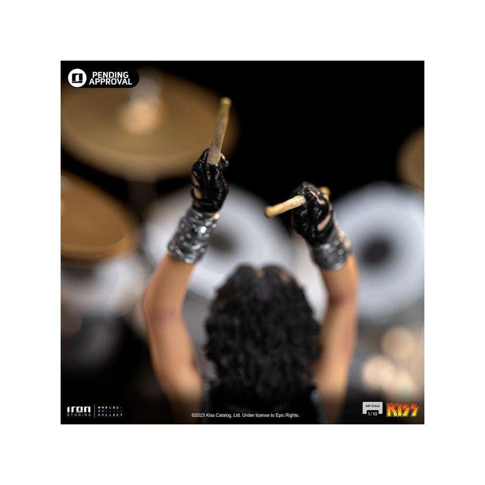 KISS PETER CRISS THE CATMAN ART SCALE 1/10 STATUA FIGURE IRON STUDIOS