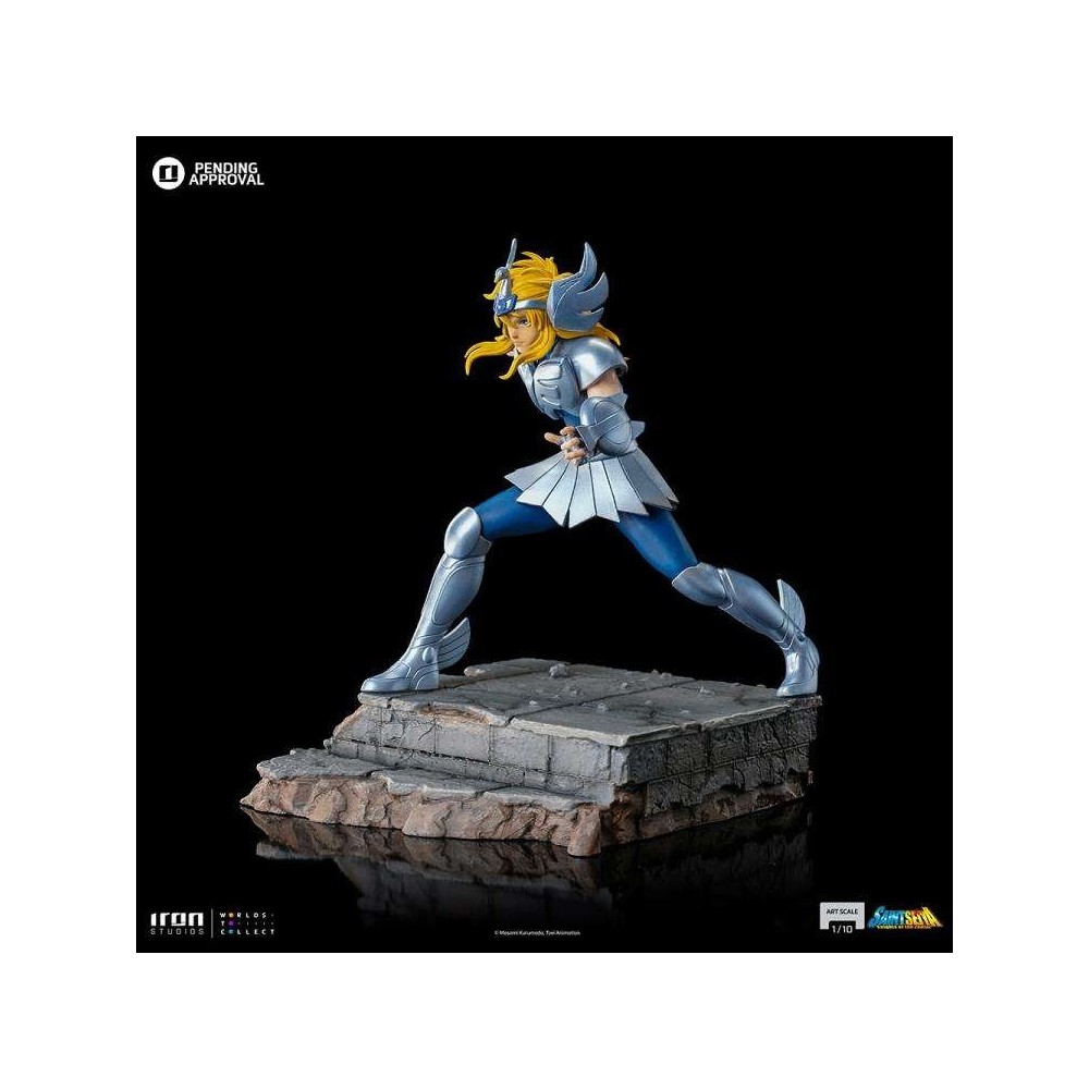 IRON STUDIOS SAINT SEIYA CYGNUS HYOGA ART SCALE 1/10 STATUE FIGURE