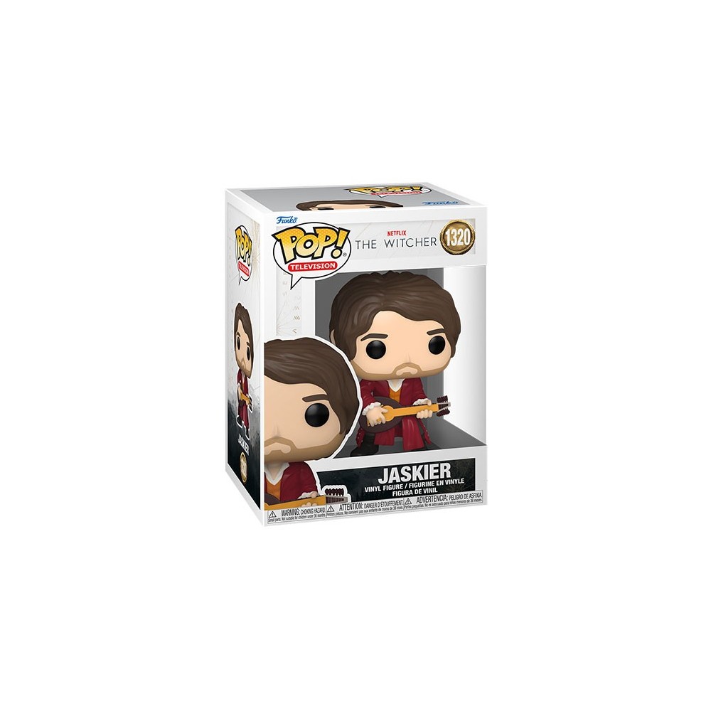 FUNKO FUNKO POP! NETFLIX THE WITCHER S2 JASKIER BOBBLE HEAD KNOCKER FIGURE