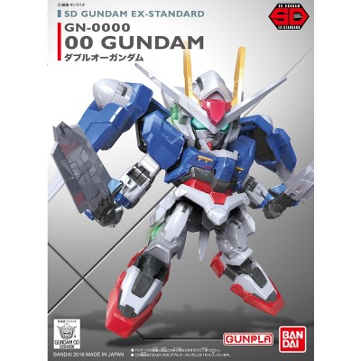 SD GUNDAM EX STANDARD 00 GUNDAM MODEL KIT ACTION FIGURE BANDAI