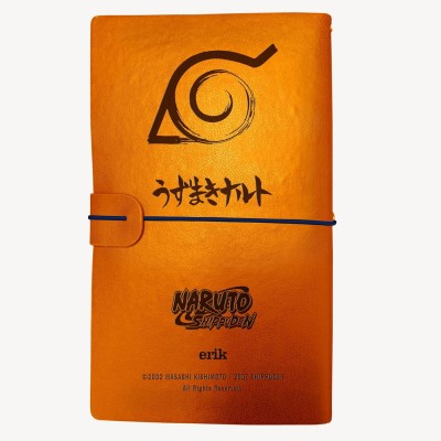 NARUTO SHIPPUDEN TRAVEL NOTEBOOK TACCUINO GRUPO ERIK