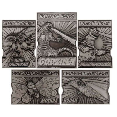GODZILLA INGOTS SET 5X LINGOTTI DA COLLEZIONE FANATTIK