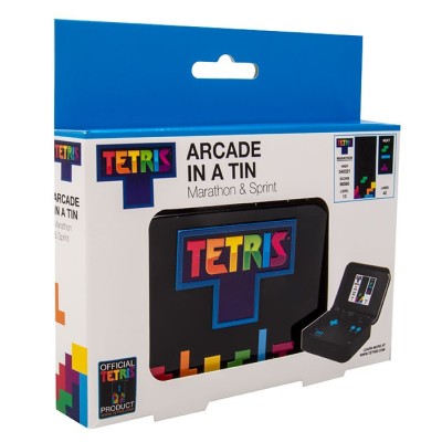 TETRIS ARCADE IN A TIN VIDEOGIOCO FIZZ CREATIONS