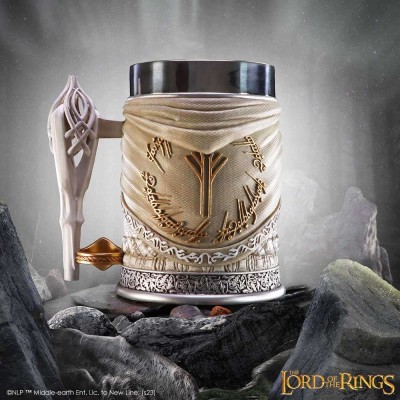 NEMESIS NOW THE LORD OF THE RINGS GANDALF THE WHITE TANKARD