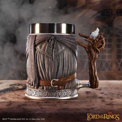 THE LORD OF THE RINGS GANDALF THE GREY TANKARD BOCCALE NEMESIS NOW