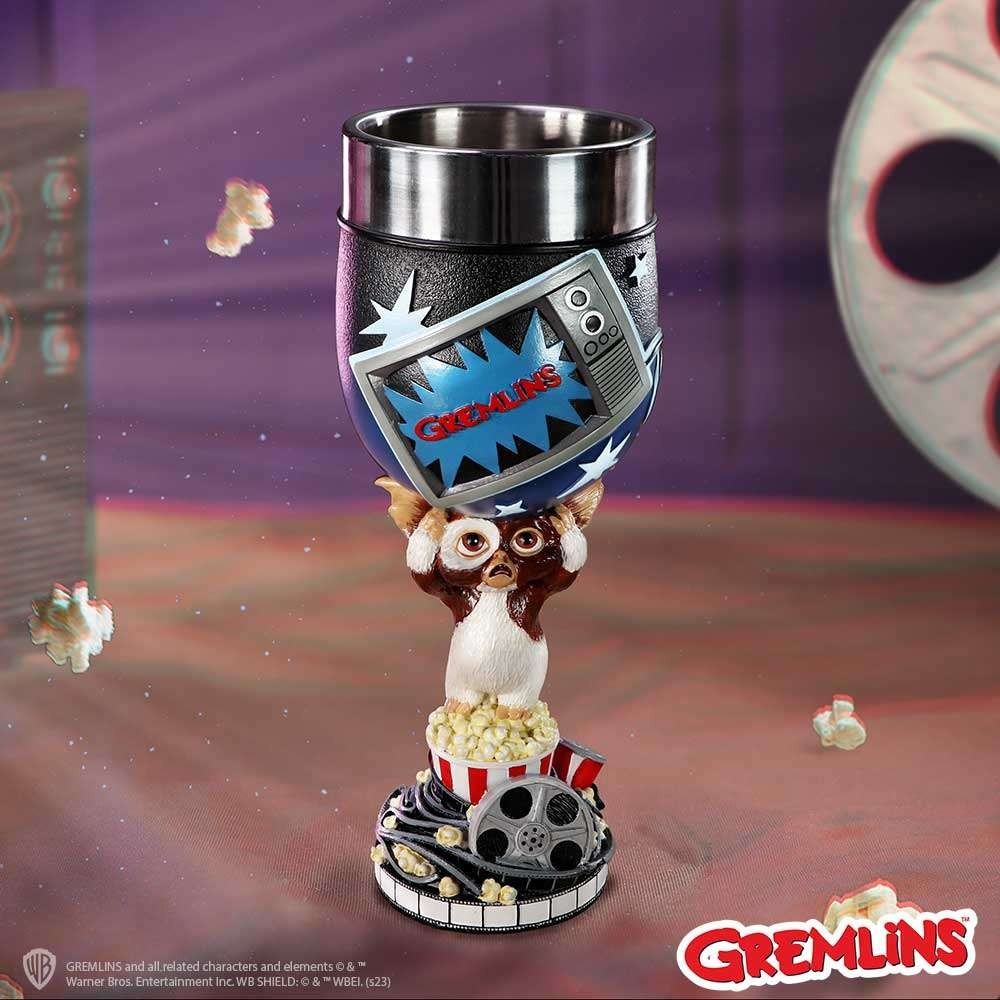 GREMLINS GIZMO RESIN GOBLET CALICE NEMESIS NOW