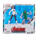HASBRO MARVEL LEGENDS CAPTAIN MARVEL VS DOCTOR DOOM ACTION FIGURE