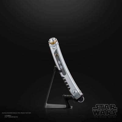 HASBRO STAR WARS AHSOKA TANO LIGHTSABER FORCE FX ELITE REPLICA 1/1