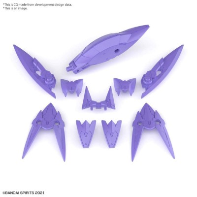 30MS OPTION PARTS SET 4 STEALTH ARMOR MODEL KIT BANDAI