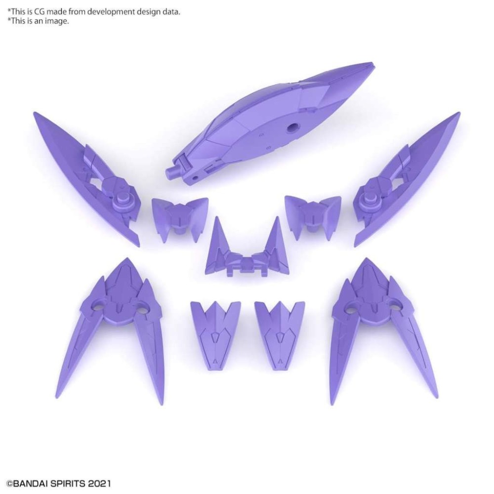 30MS OPTION PARTS SET 4 STEALTH ARMOR MODEL KIT BANDAI