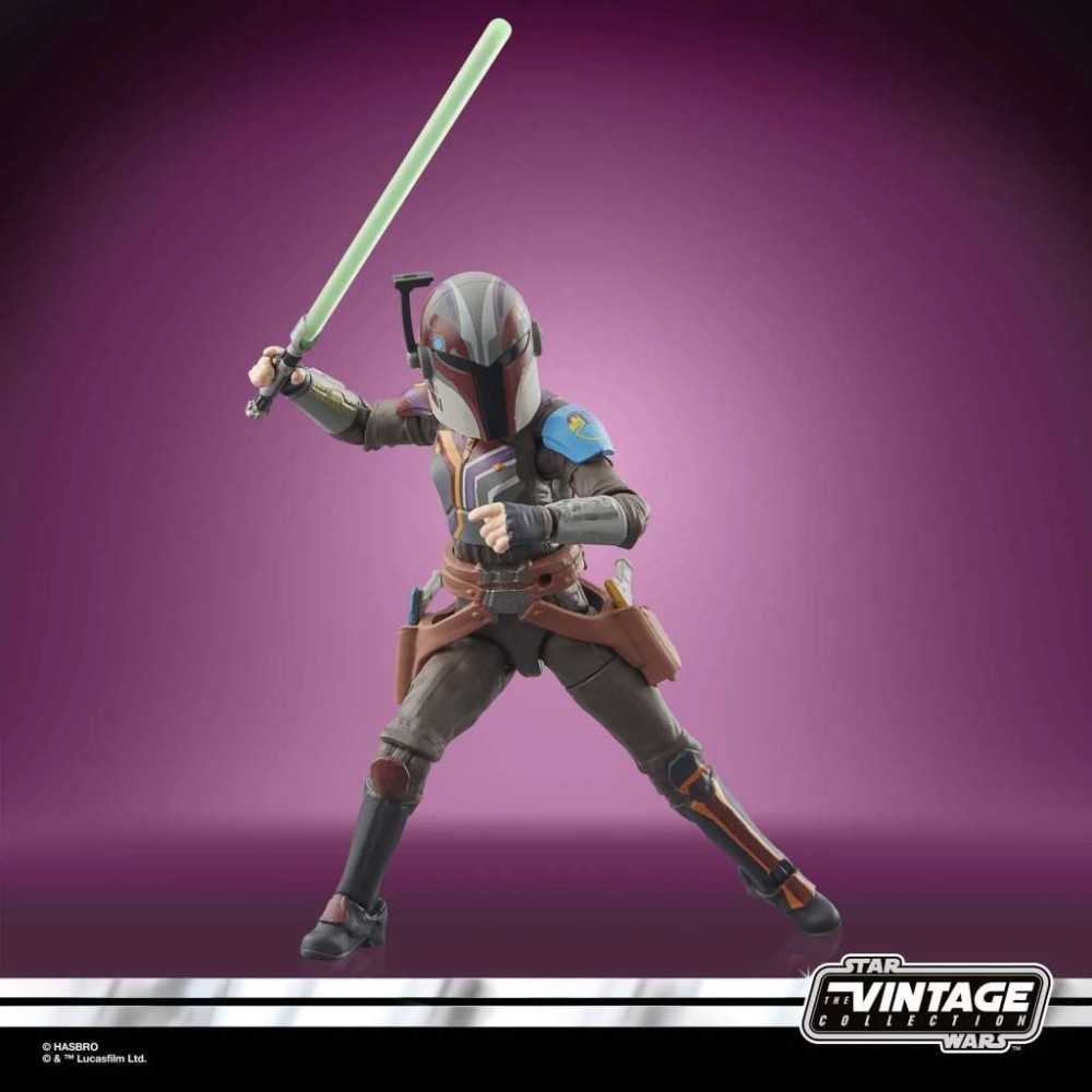 HASBRO STAR WARS AHSOKA THE VINTAGE COLLECTION SABINE WREN ACTION FIGURE
