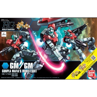 BANDAI HIGH GRADE HG GUNDAM MAFIA'S GM/GM 1/144 MODEL KIT ACTION FIGURE