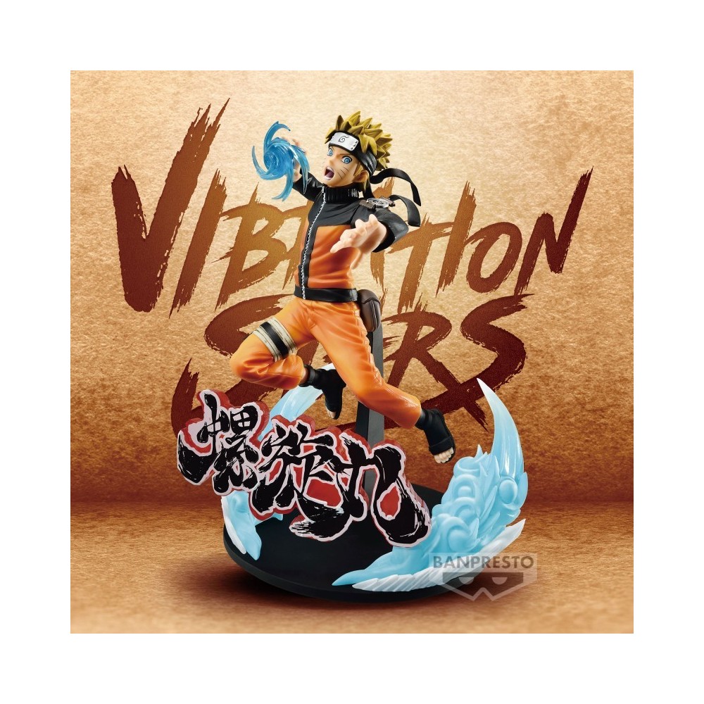 BANPRESTO NARUTO SHIPPUDEN VIBRATION STARS NARUTO UZUMAKI SPECIAL STATUE FIGURE
