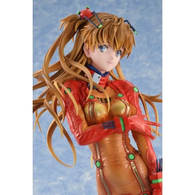 BELLFINE EVANGELION ASUKA LANGLEY TEST PLUGSUIT STATUE FIGURE