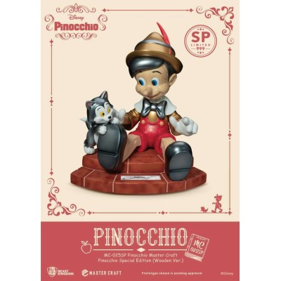BEAST KINGDOM PINOCCHIO MASTER CRAFT SPECIAL EDITION WOODEN VERSION STATUE FIGURE