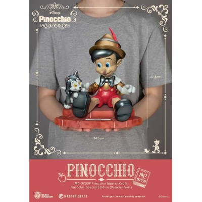BEAST KINGDOM PINOCCHIO MASTER CRAFT SPECIAL EDITION WOODEN VERSION STATUE FIGURE