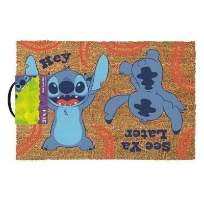PYRAMID INTERNATIONAL DISNEY LILO AND STITCH HEY SEE YA LATER DOORMAT 40X60CM