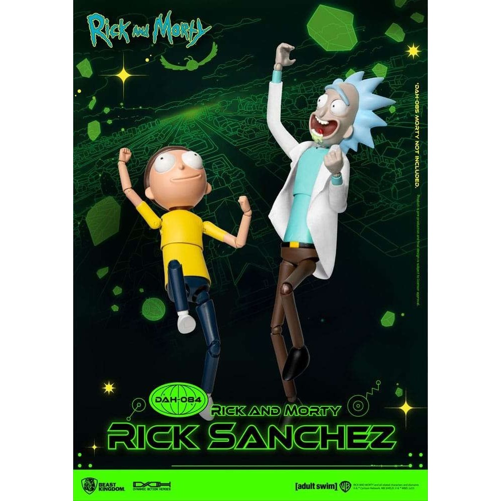 RICK AND MORTY RICK SANCHEZ DAH-084 ACTION FIGURE BEAST KINGDOM