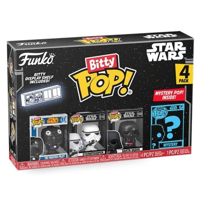FUNKO BITTY POP! STAR WARS 4 PACK DARTH VADER VINYL MINI FIGURE FUNKO
