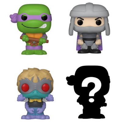 FUNKO BITTY POP! TMNT 4 PACK DONATELLO VINYL MINI FIGURE FUNKO
