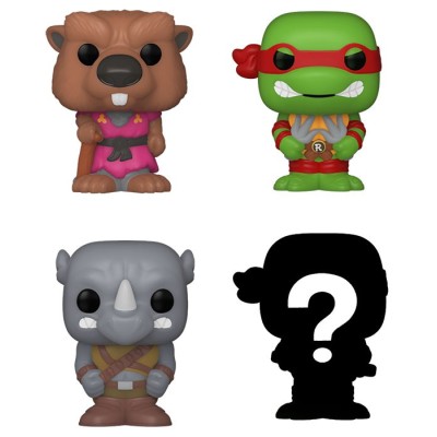 FUNKO BITTY POP! TMNT 4 PACK SPLINTER VINYL MINI FIGURE FUNKO