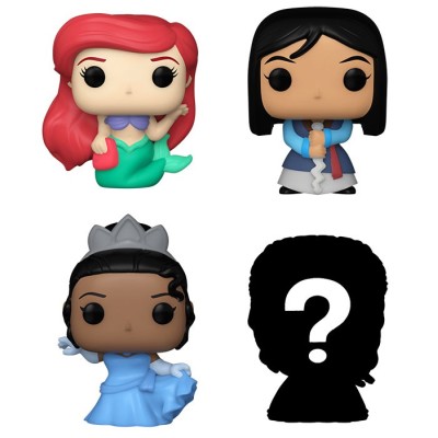FUNKO BITTY POP! DISNEY PRINCESS 4 PACK ARIEL VINYL MINI FIGURE FUNKO