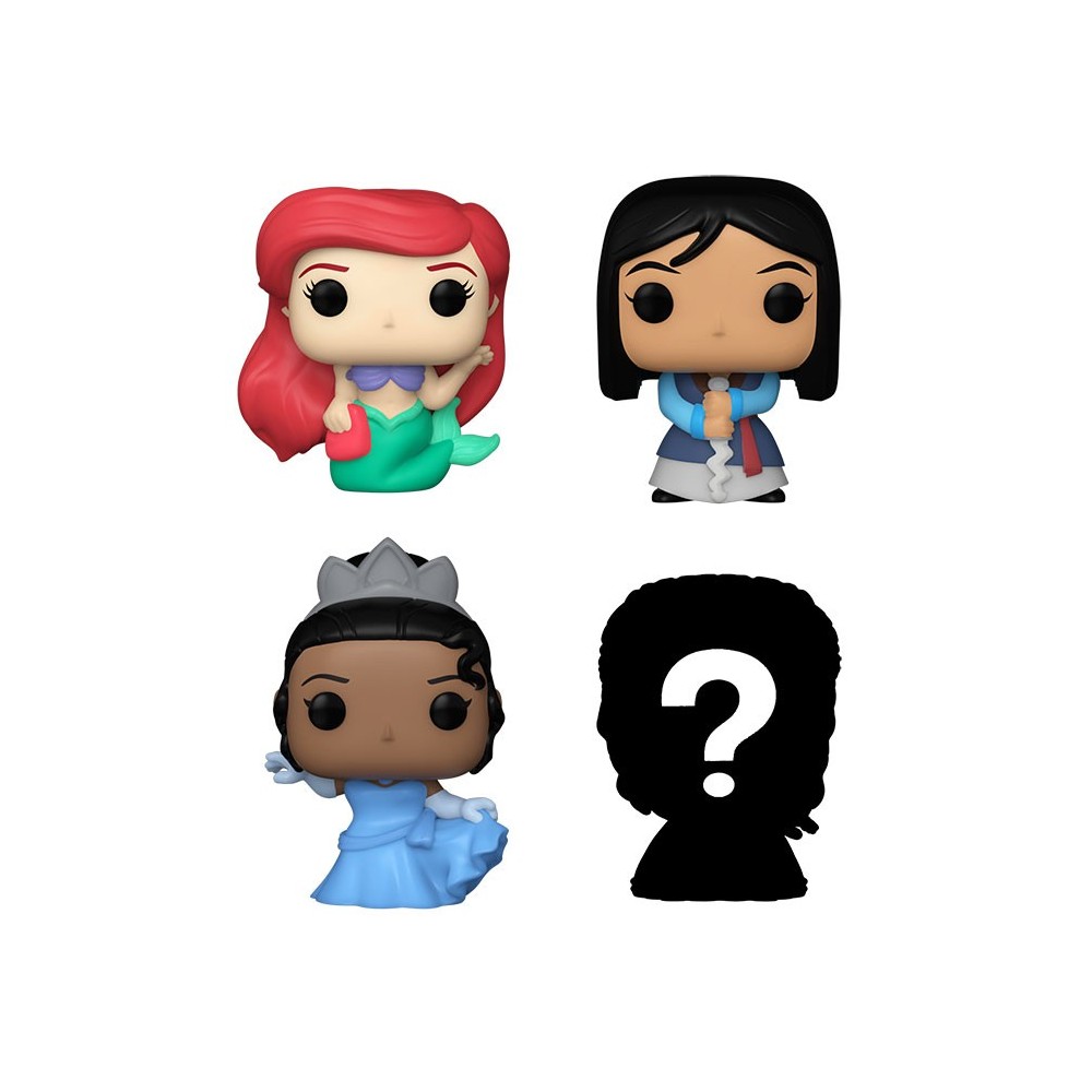 FUNKO BITTY POP! DISNEY PRINCESS 4 PACK ARIEL VINYL MINI FIGURE FUNKO