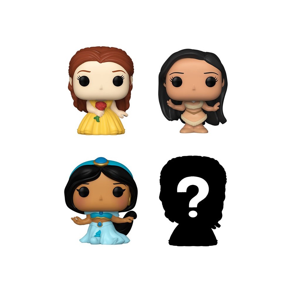 FUNKO BITTY POP! DISNEY PRINCESS 4 PACK BELLE VINYL MINI FIGURE FUNKO