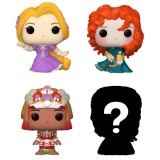 FUNKO BITTY POP! DISNEY PRINCESS 4 PACK RAPUNZEL VINYL MINI FIGURE FUNKO