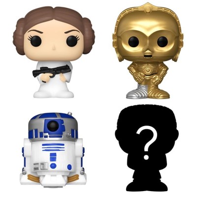 FUNKO BITTY POP! STAR WARS 4 PACK LEIA VINYL MINI FIGURE FUNKO