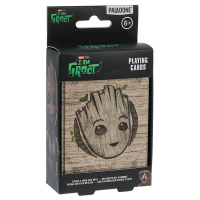 GUARDIANI DELLA GALASSIA I AM GROOT POKER PLAYING CARDS MAZZO CARTE DA GIOCO PALADONE PRODUCTS