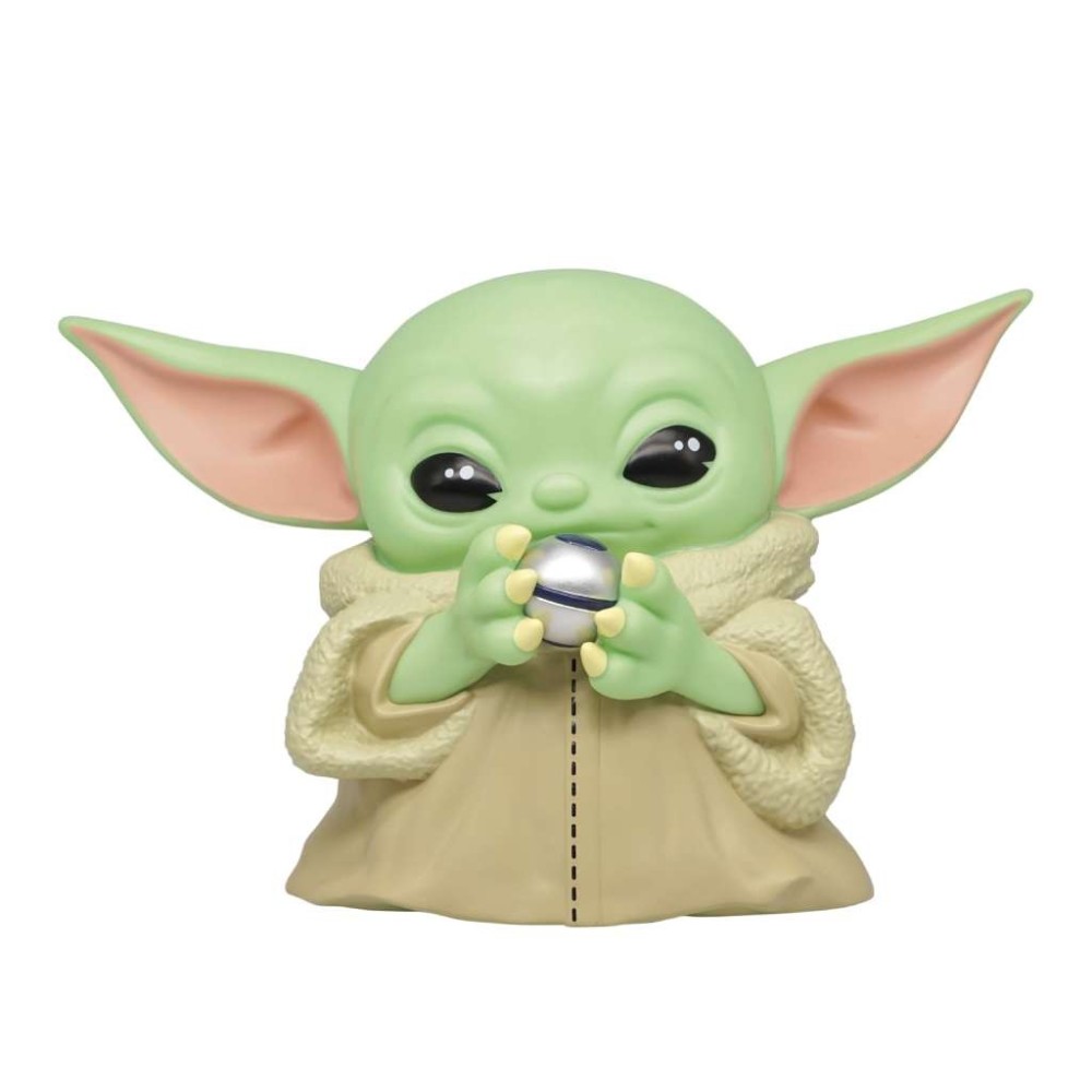 STAR WARS THE MANDALORIAN THE CHILD BABY YODA GROGU FIGURAL BANK SALVADANAIO MONOGRAM