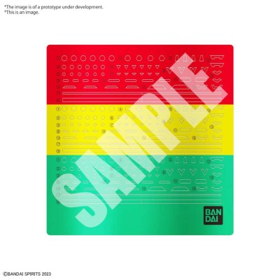 30MM CUSTOMIZE MATERIAL METALLIC STICKERS PER MODEL KIT BANDAI