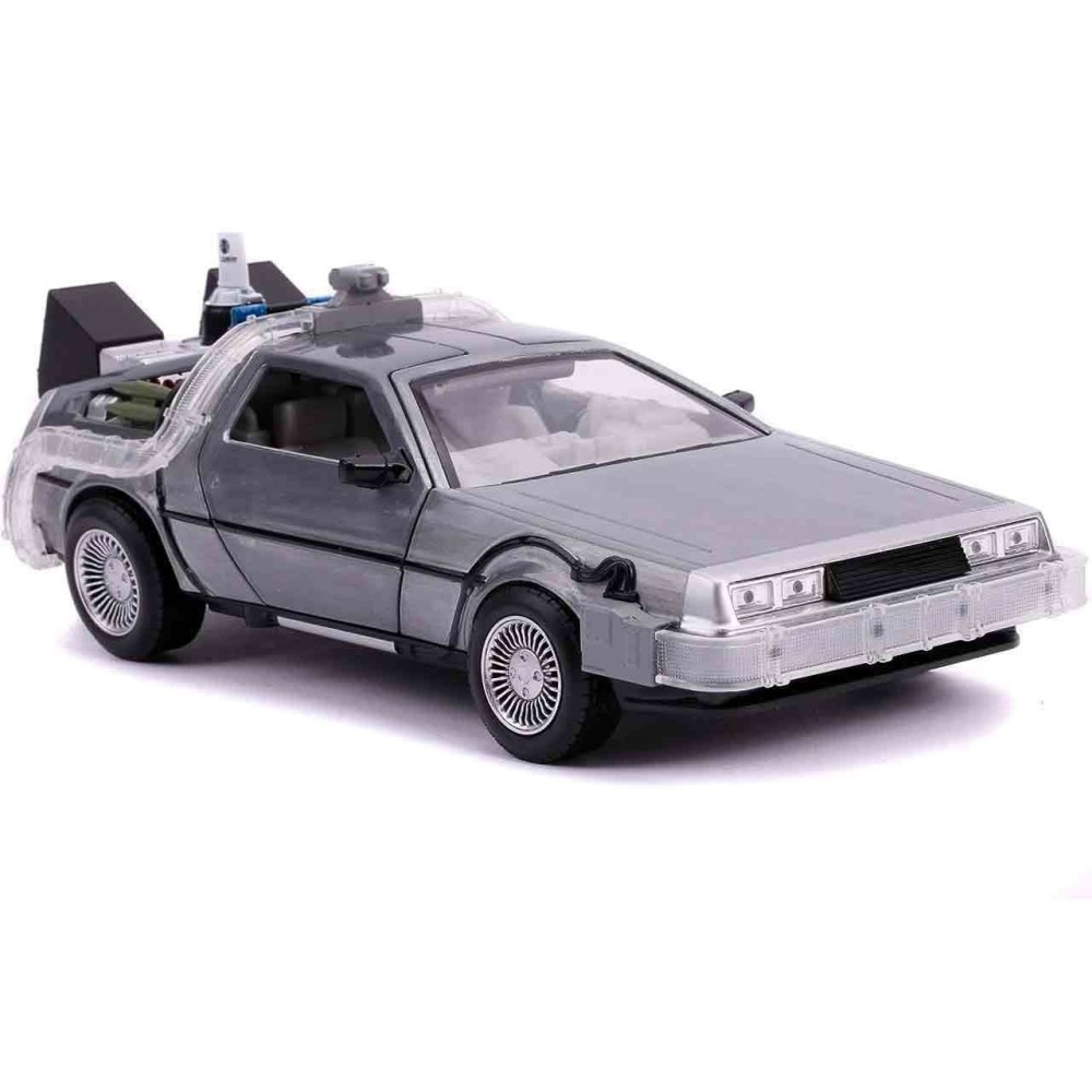 SIMBA TOYS  BACK TO THE FUTURE PART II DELOREAN DIE CAST 1/24 MODEL