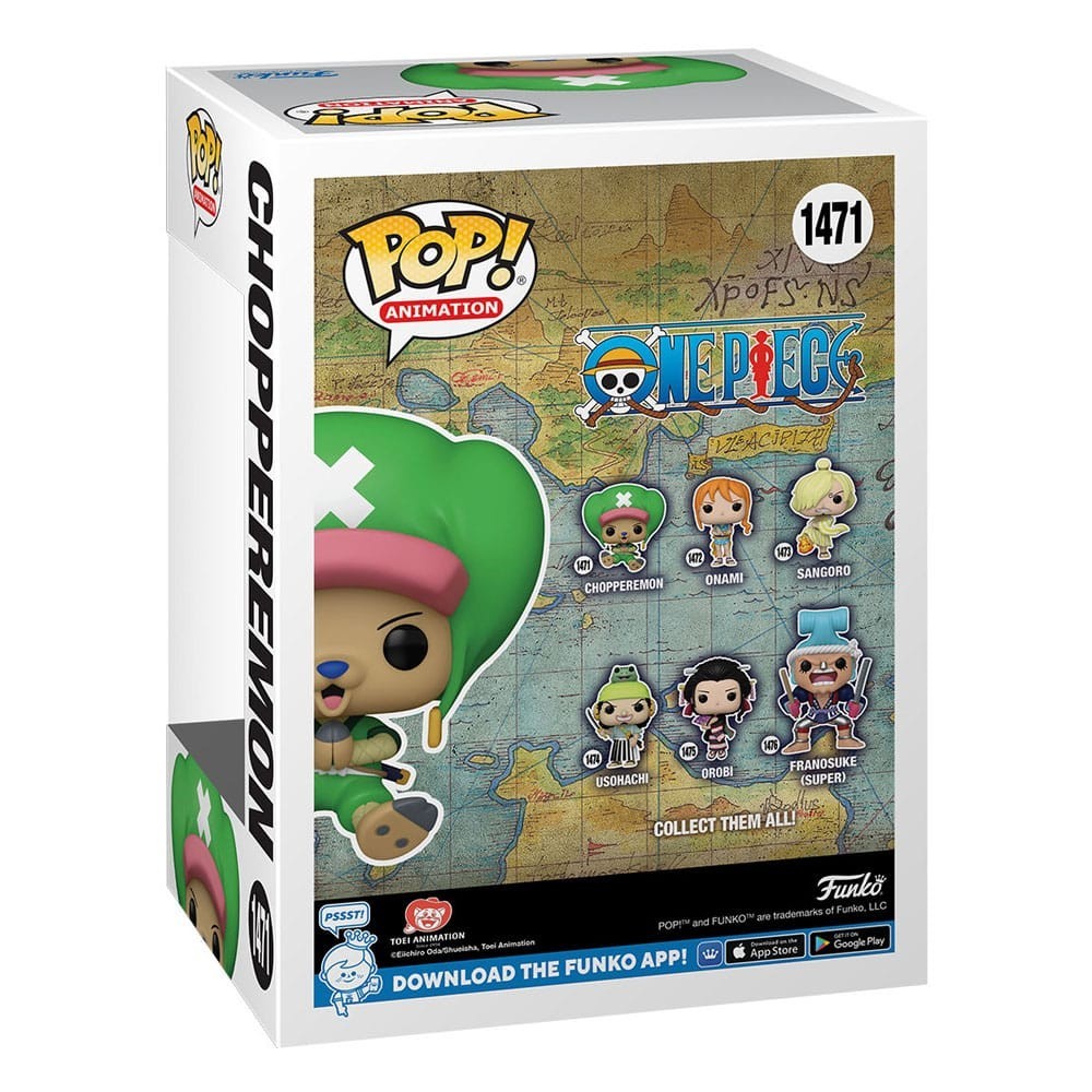 FUNKO FUNKO POP! ONE PIECE CHOPPERMON BOBBLE HEAD FIGURE