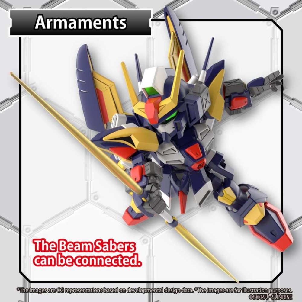 SD CROSS SILHOUETTE TORNADO GUNDAM MODEL KIT ACTION FIGURE BANDAI