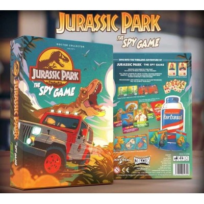 JURASSIC PARK THE SPY GAME GIOCO DA TAVOLO DOCTOR COLLECTOR