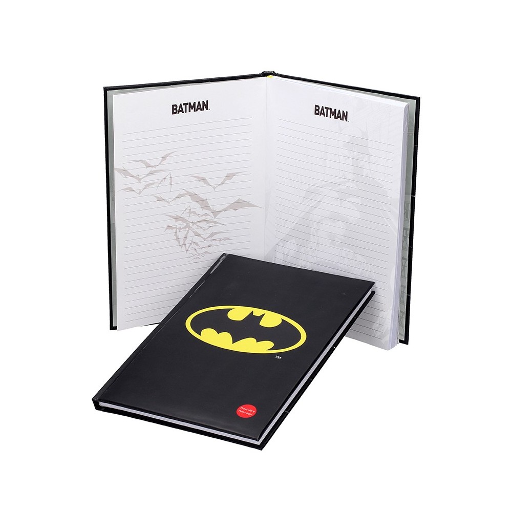BATMAN BIG NOTEBOOK WITH LIGHT - TACCUINO LUMINOSO 19X29CM SD TOYS
