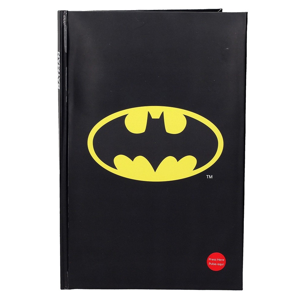 BATMAN BIG NOTEBOOK WITH LIGHT - TACCUINO LUMINOSO 19X29CM SD TOYS