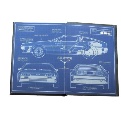 BACK TO THE FUTURE LOGO LIGHT UP NOTEBOOK - TACCUINO LUMINOSO 15X24CM SD TOYS