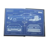 BACK TO THE FUTURE LOGO LIGHT UP NOTEBOOK - TACCUINO LUMINOSO 15X24CM SD TOYS