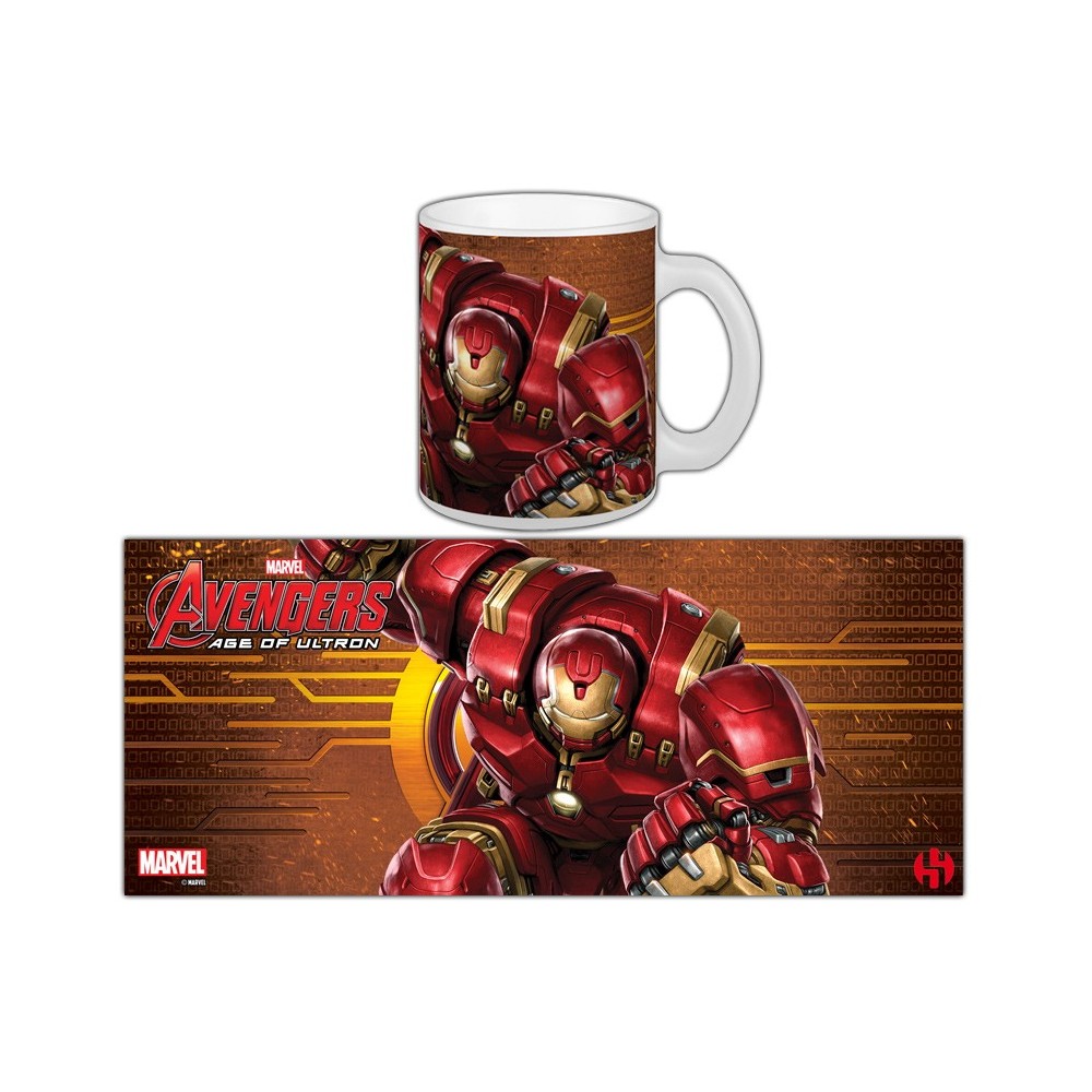 AVENGERS AGE OF ULTRON IRON MAN HULKBUSTER MUG TAZZA IN CERAMICA SEMIC