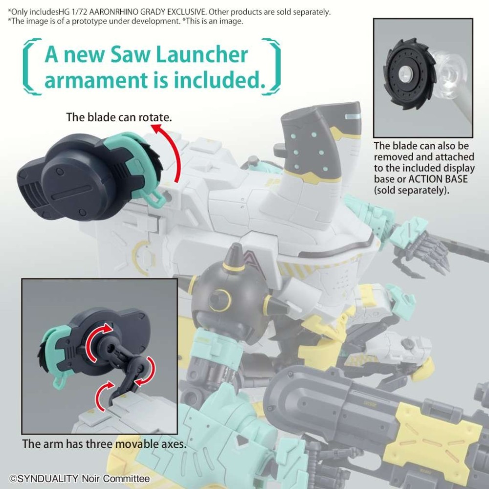 HIGH GRADE HG DAISYOGRE ALTER MODEL KIT ACTION FIGURE BANDAI