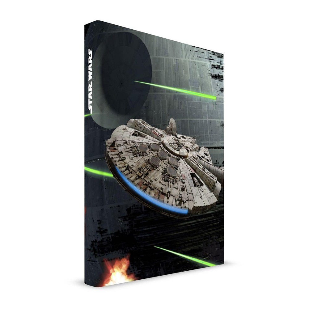 STAR WARS MILLENIUM FALCON NOTEBOOK LIGHT/SOUND - TACCUINO LUCI/SUONI 15X21 SD TOYS