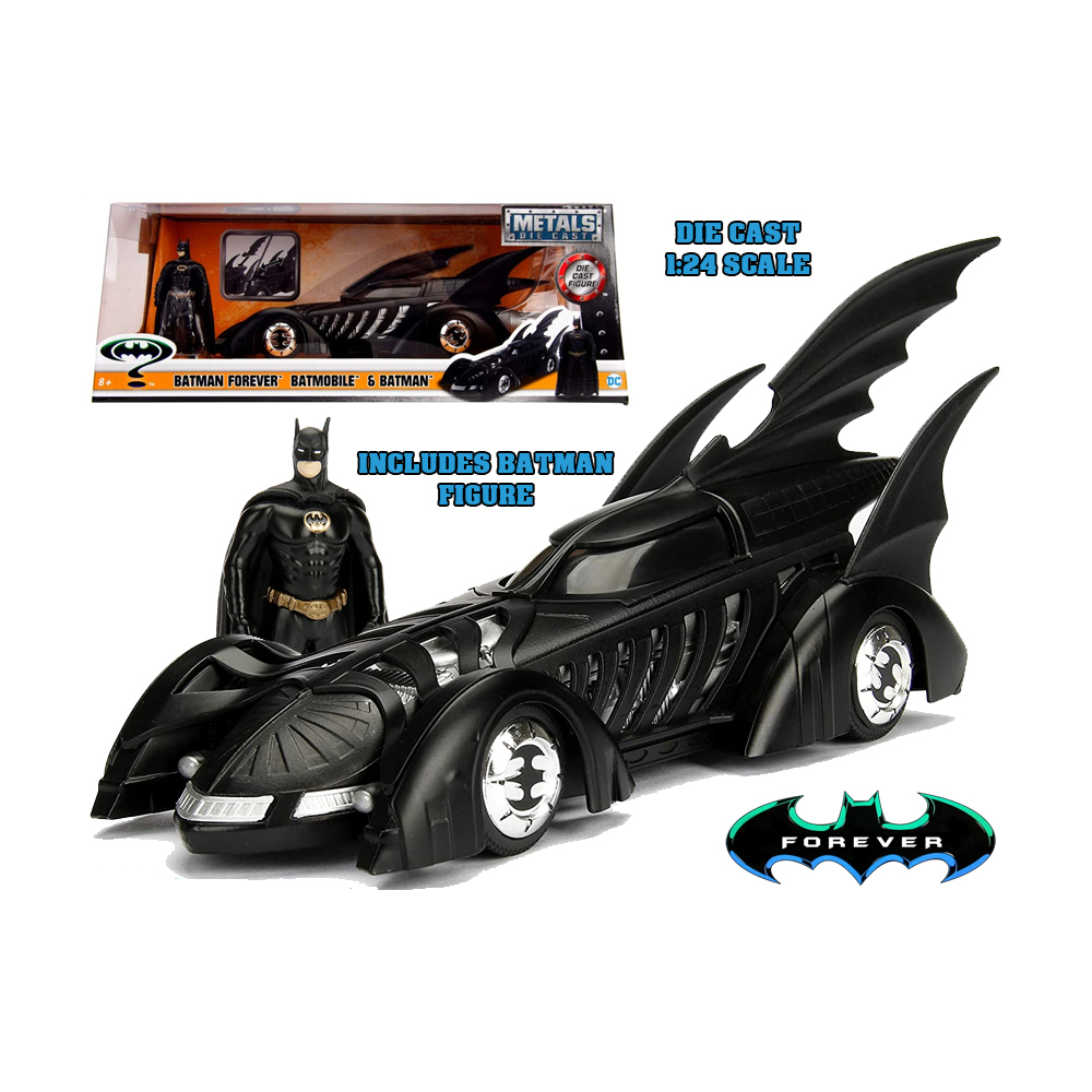 JADA TOYS BATMAN FOREVER BATMOBILE DIE CAST 1/24 MODEL