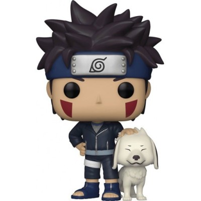 FUNKO FUNKO POP! NARUTO SHIPPUDEN KIBA WITH AKAMARU BOBBLE HEAD FIGURE