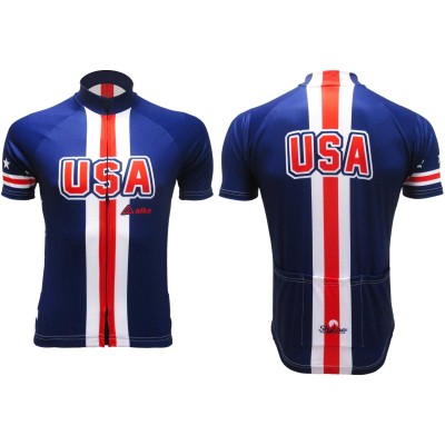 MAGLIA DIVISA CICLISMO STATI UNITI NAZIONALE U.S.A. TEAM CYCLING ALKA